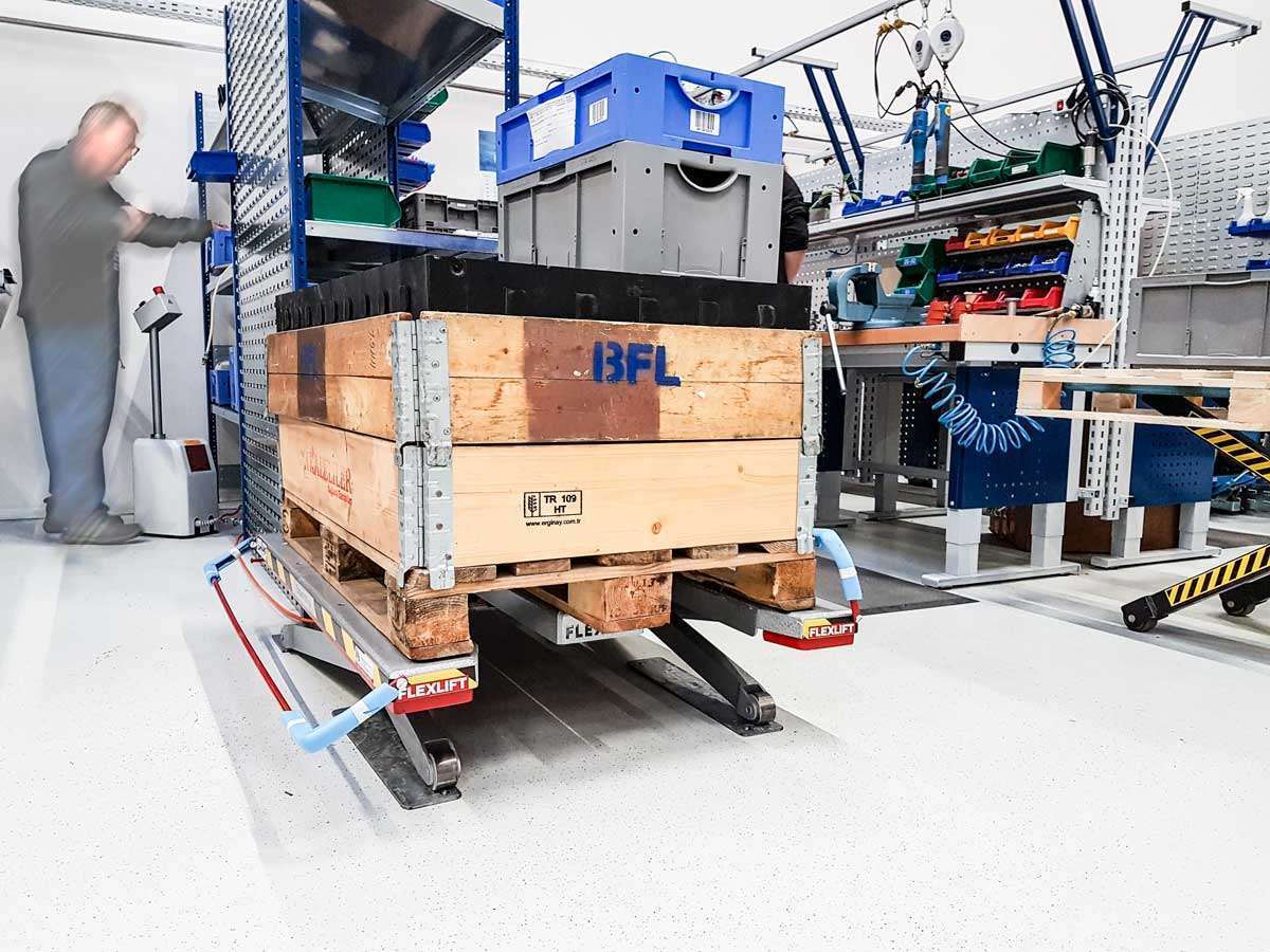 Elektrischer Scherenhubtisch