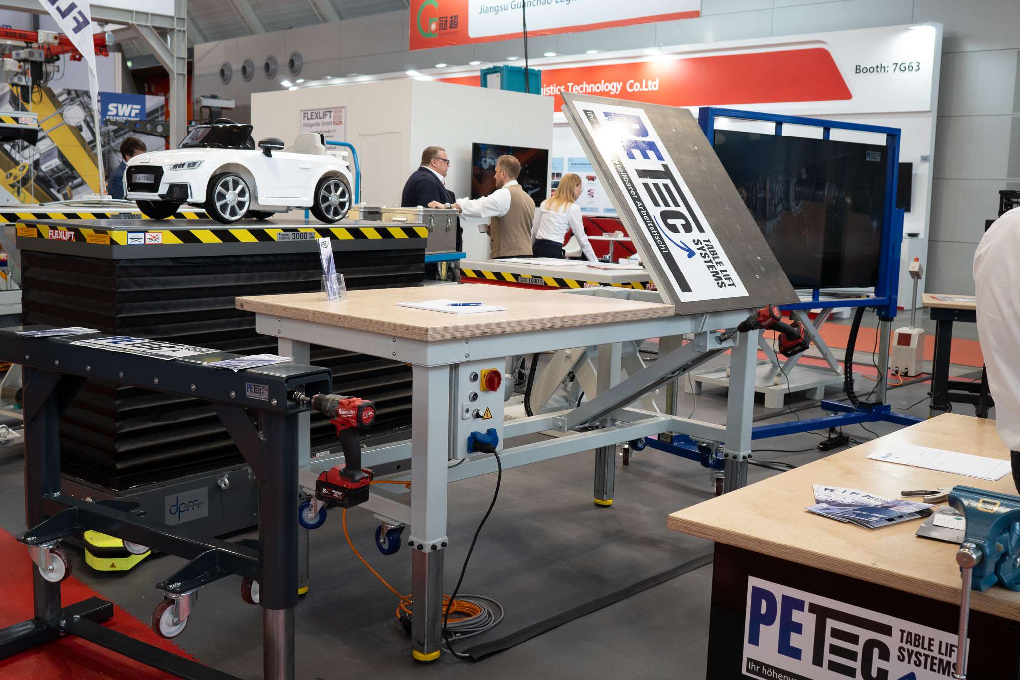 Stand d'ims Handling Technology au salon LogiMAT