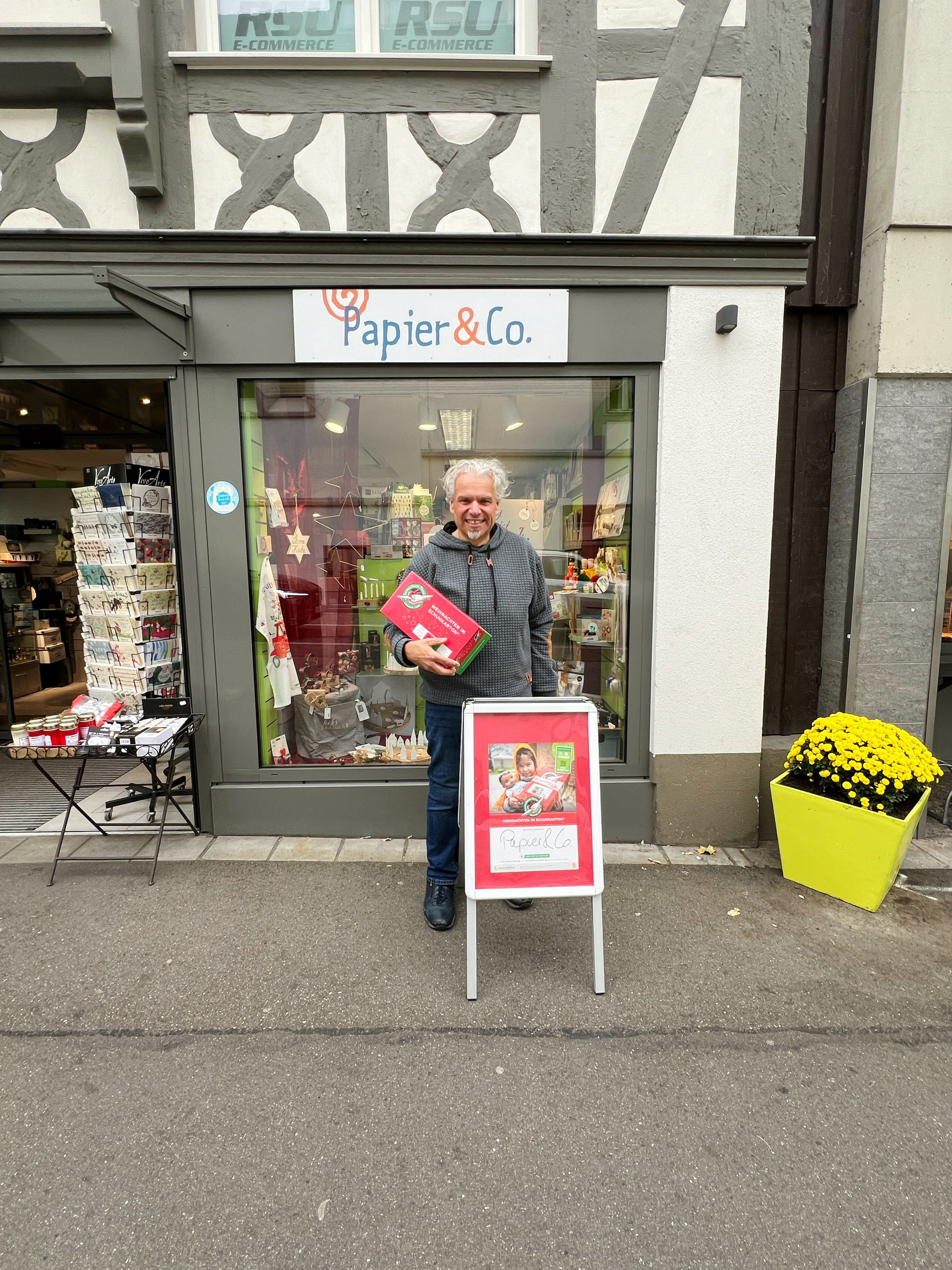 Paper &amp; Co. Noël dans une boîte à chaussures 1