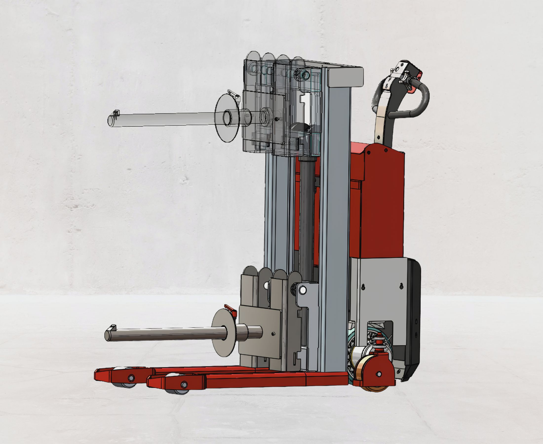 Rollenhandling ims Sonderbau mit Dorn Tragfähigkeit 400 kg