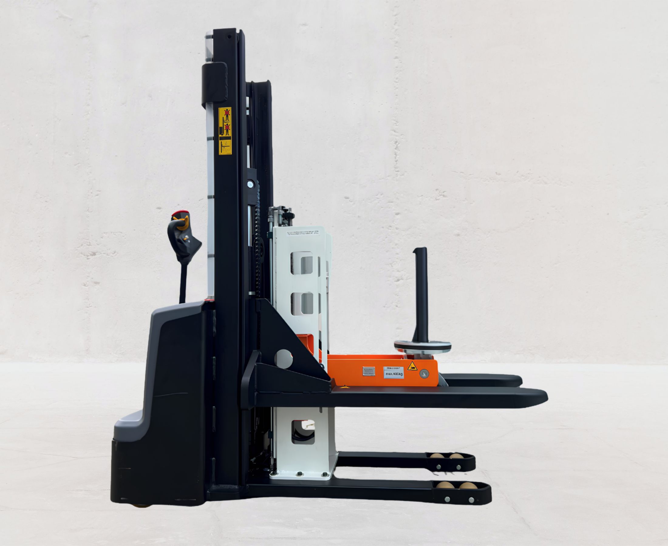 Rollenhandling iMs Sonderbau mit Hydraulik Dorn 90 Grad kippbar Tragfähigkeit 400 kg