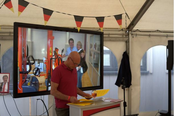 Célébration du 25e anniversaire de la technologie de gestion IMS : discours de Roland Kauselmann
